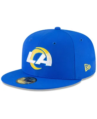 Men's Royal Los Angeles Rams Team Basic 59Fifty Fitted Hat