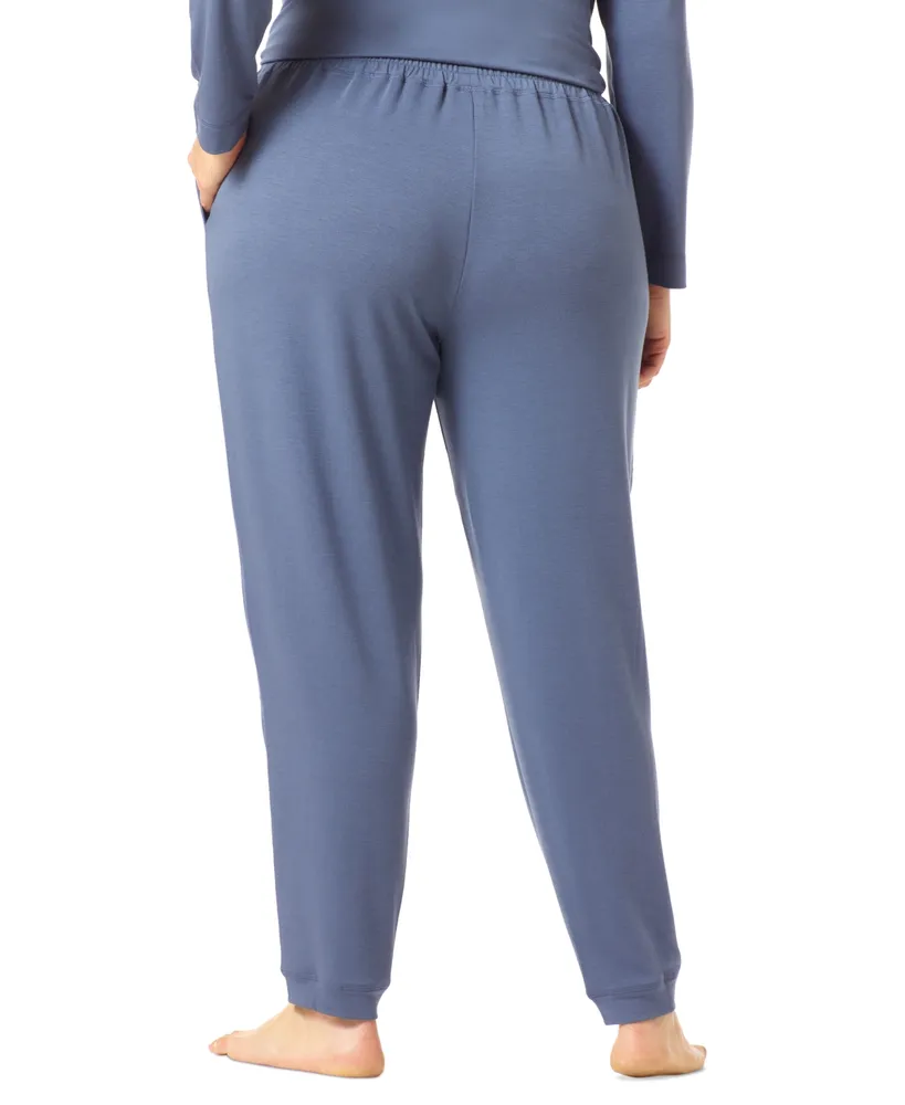 Hue Plus French Terry Cuffed Lounge Pant