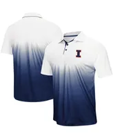 Men's Navy Illinois Fighting Illini Magic Team Logo Polo Shirt