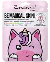 The Creme Shop Be Magical, Skin! Animated Rainbow Unicorn Face Mask