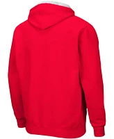 Colosseum Men's Wisconsin Badgers Arch Logo 2.0 Full-Zip Hoodie