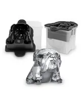 Tovolo Slow-Melting Bulldog Ice Molds, Set of 2