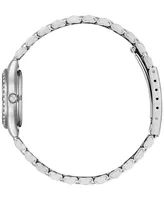 Citizen Women's Embellished Silver-Tone Stainless Steel Bracelet Watch 26mm - Silver