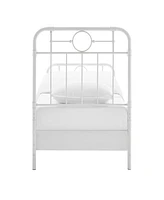 Urban Industrial Metal Pipe Twin Bed