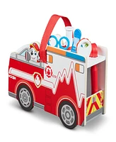 Melissa and Doug Paw Patrol Marshall's Rescue 14 piece Caddy Play Set
