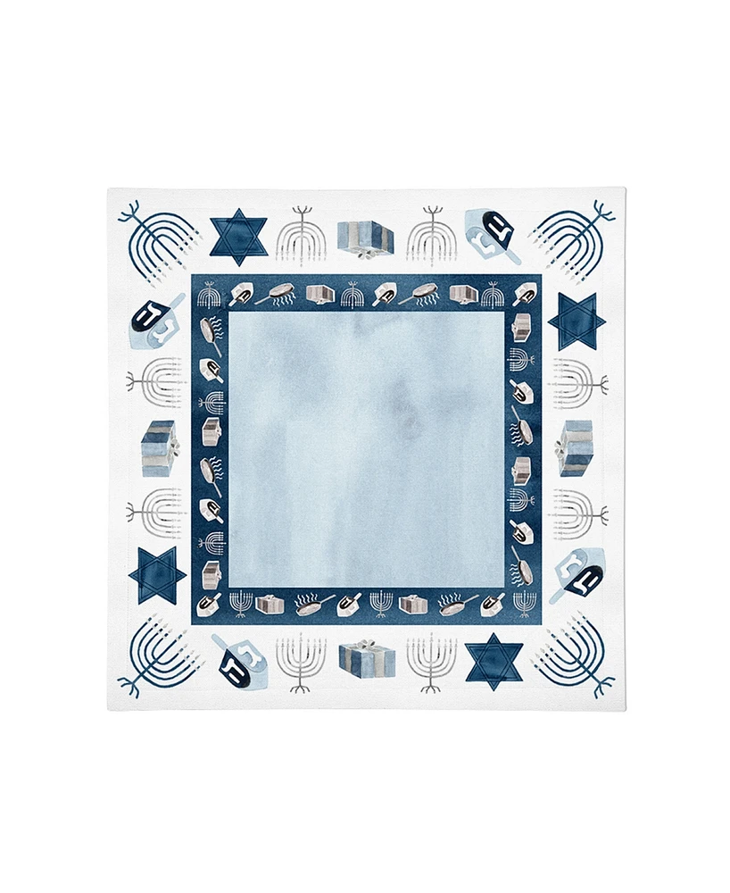 Happy Hanukkah Napkin Set, 20" x 20"