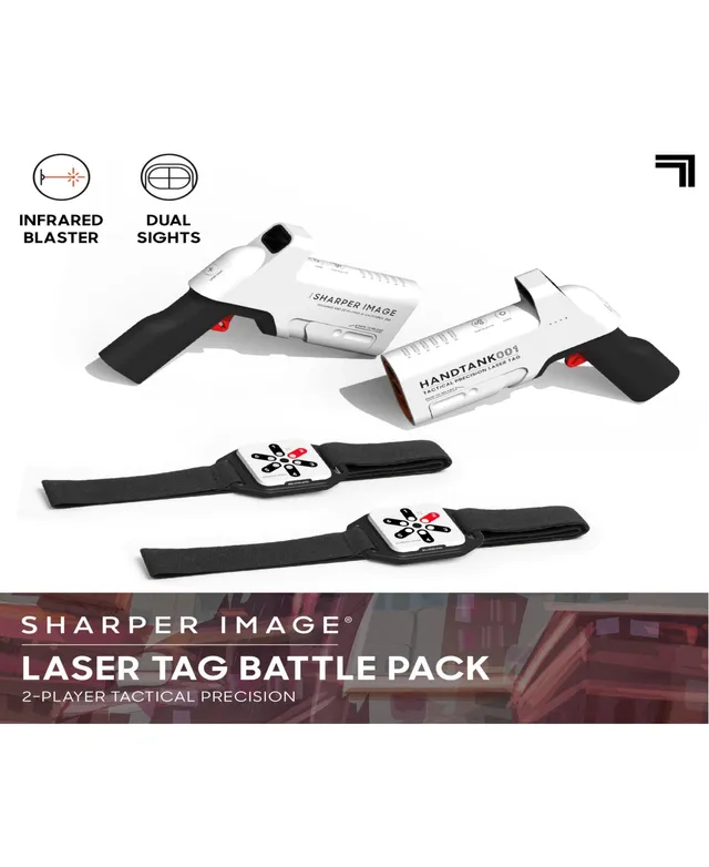 Sharper Image Laser Tag Handtank Starter Set White