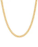 Italian Gold Cuban Link Chain 20" Necklace (5-1/2mm) in 10k Gold