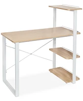 Honey Can Do Home Office Computer Desk with Shelves