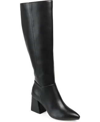 Journee Collection Women's Landree Wide Calf Tall Boots