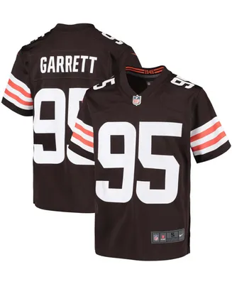 Big Boys and Girls Myles Garrett Brown Cleveland Browns Team Game Jersey