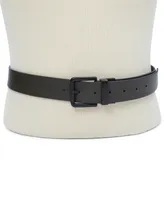 Calvin Klein Men's Pebble Grain Reversible Jean Belt