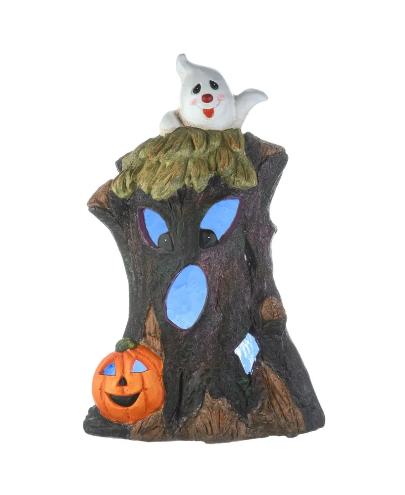 National Tree Company 18" Haunted Tree Trunk with Led Light