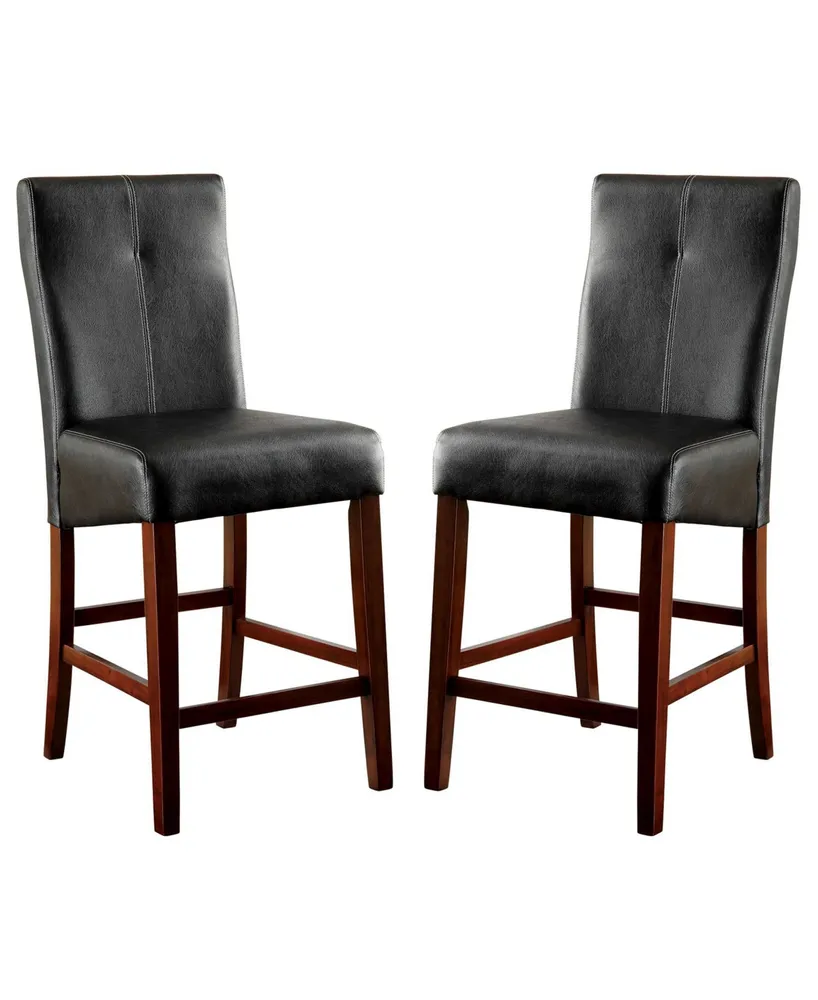 Rosa Upholstered Counter Chairs (Set of 2)