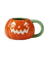 Certified International Scaredy Cat 3D Mug, Set of 4