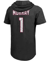 Men's Kyler Murray Black Arizona Cardinals Player Name Number Tri-Blend Hoodie T-shirt