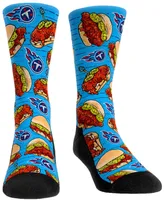 Men's and Women's Tennessee Titans Localized Food Multi Crew Socks