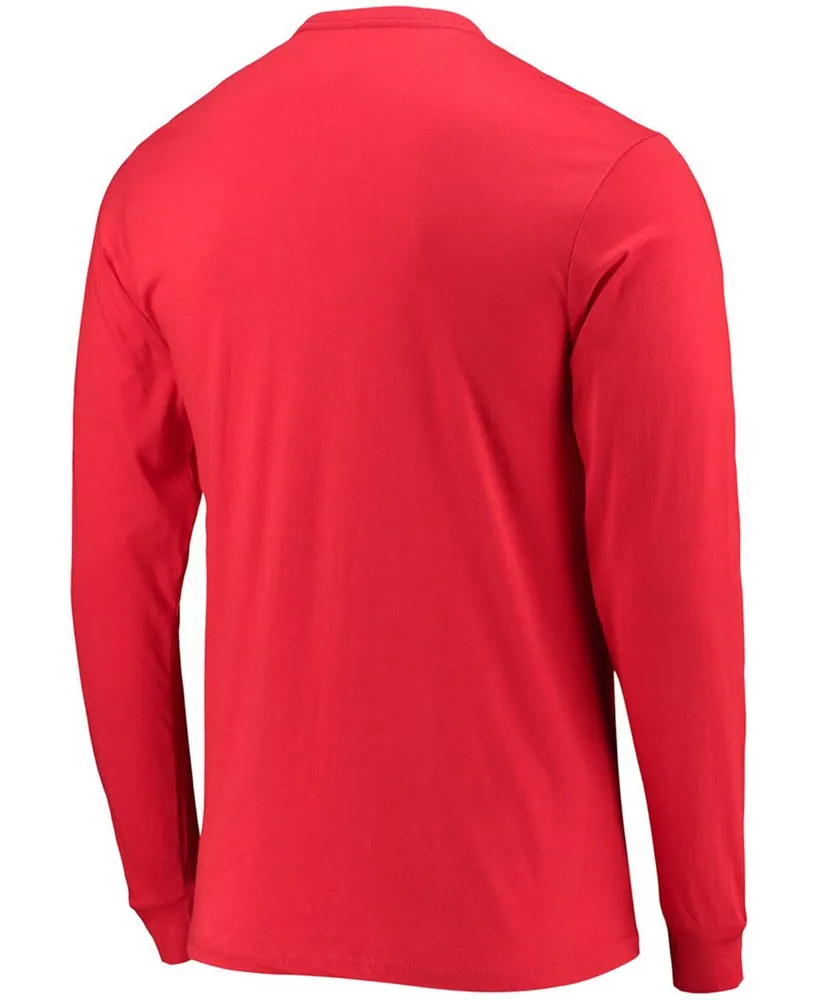 Men's Red Tampa Bay Buccaneers Halftime Long Sleeve T-shirt