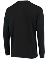 Men's Black Carolina Panthers Maverick Thermal Henley Long Sleeve T-shirt