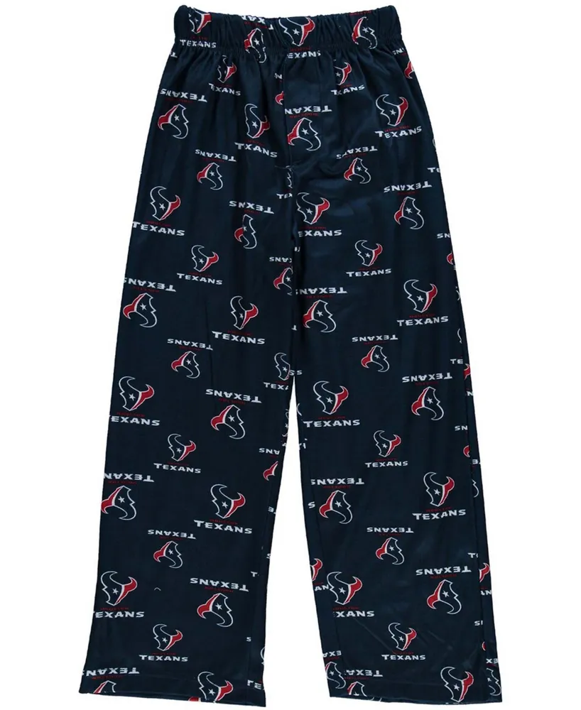Jelli Fish Kids Boys Blue Skateboard Print Flannel Sleep Pants Pajama  Bottoms XS