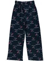 Big Boys Navy Blue Houston Texans All Over Print Lounge Pants