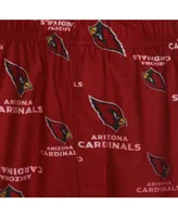 Big Boys Cardinal Arizona Cardinals All Over Print Lounge Pants