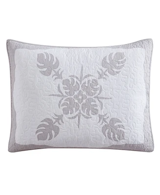 Tommy Bahama Home Molokai Embroidered Sham, Standard