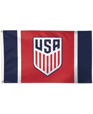 Multi Us Soccer One-Sided 3' x 5' Deluxe Flag