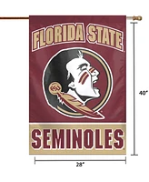 Multi Florida State Seminoles 28" x 40" Full Name Single-Sided Vertical Banner