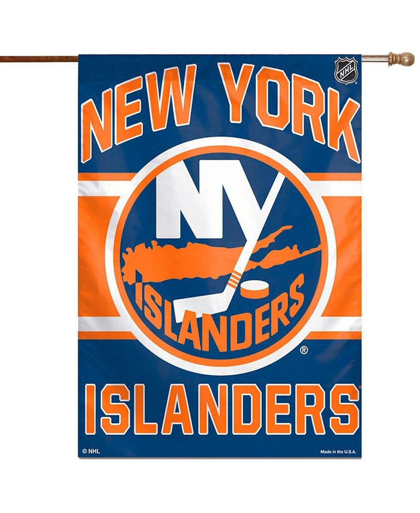 Multi New York Islanders 28" x 40" Primary Logo Single-Sided Vertical Banner