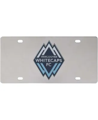 Multi Vancouver Whitecaps Fc Stainless Steel Elite Logo License Plate