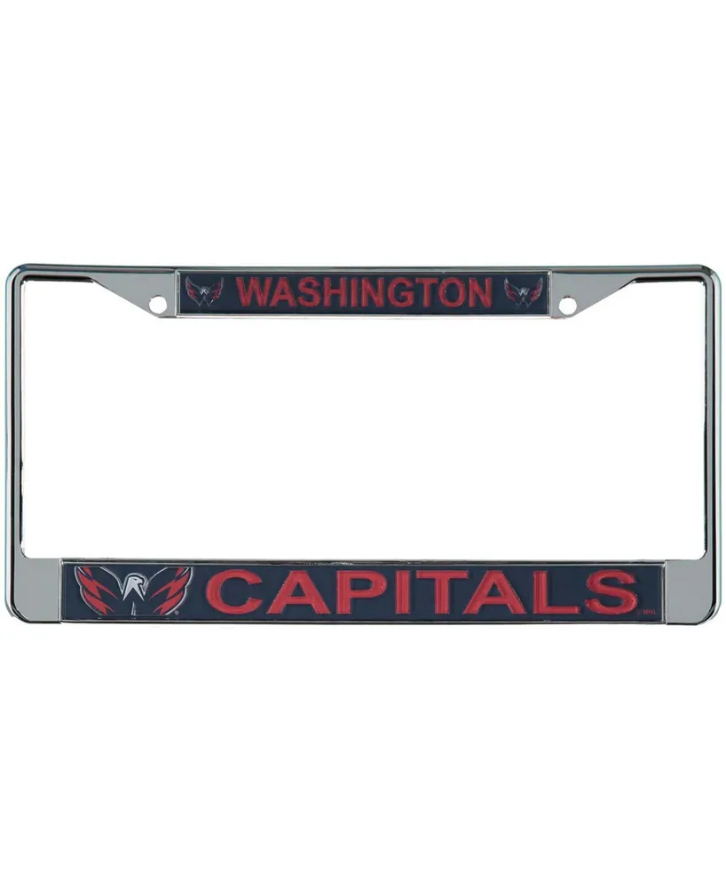 Multi Washington Capitals Acrylic License Plate Frame