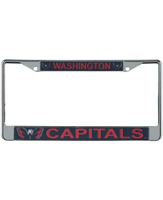 Multi Washington Capitals Acrylic License Plate Frame