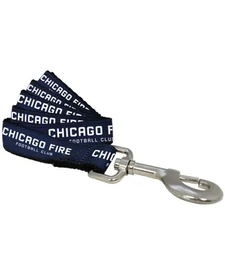 Navy Chicago Fire Dog Leash