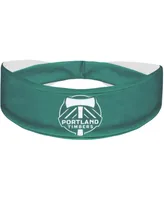 Green Portland Timbers Primary Logo Cooling Headband