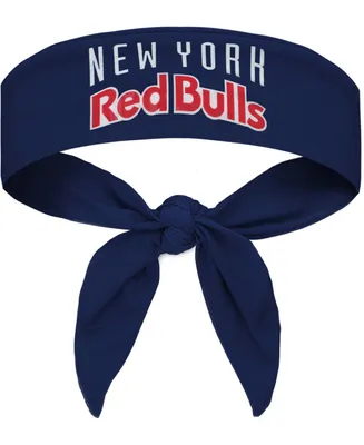 Navy New York Red Bulls Tie-Back Headband