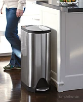 simplehuman 45-Liter Butterfly Step Trash Can