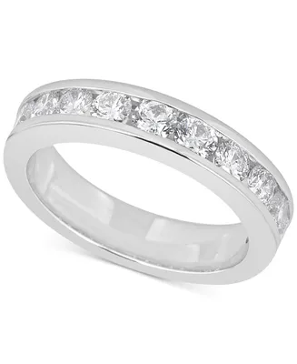 Diamond Channel-Set Band (1-1/2 ct. t.w.) 14k White or Yellow Gold