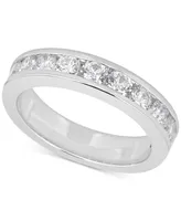 Diamond Channel-Set Band (1-1/2 ct. t.w.) 14k White or Yellow Gold