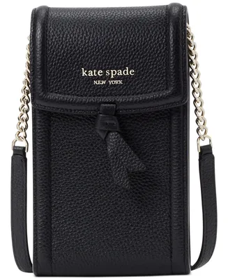 Kate Spade New York Knott North South Leather Phone Crossbody
