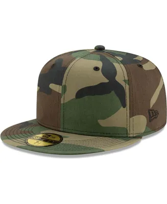 Men's New Era Camo Blank 59FIFTY Fitted Hat