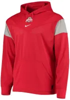 Nike Men's Ohio State Buckeyes Sideline Jersey Pullover Hoodie