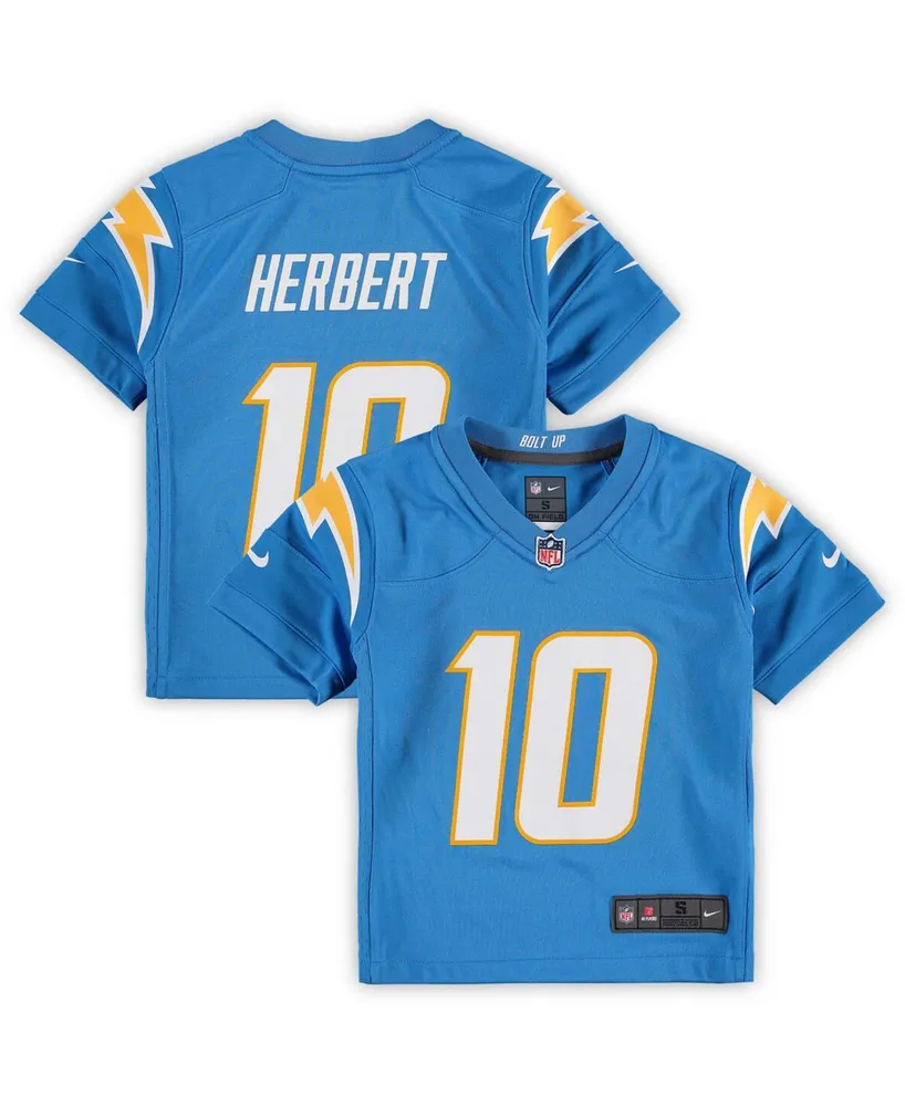 Men's Nike Justin Herbert Black Los Angeles Chargers RFLCTV Limited Jersey