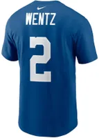Nike Men's Indianapolis Colts Carson Wentz Name & Number T-Shirt