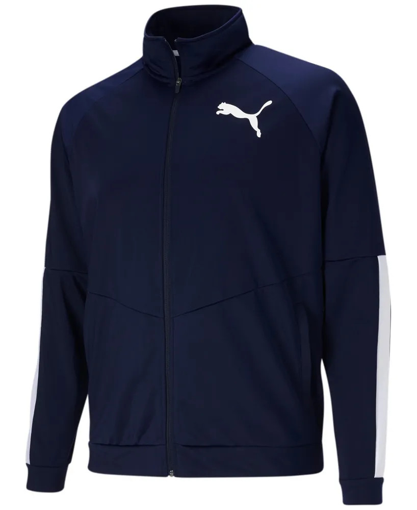 Puma Men's Contrast Logo Tricot Jacket 2.0