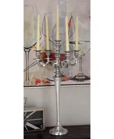 Traditional Candlestick Holders - Silver