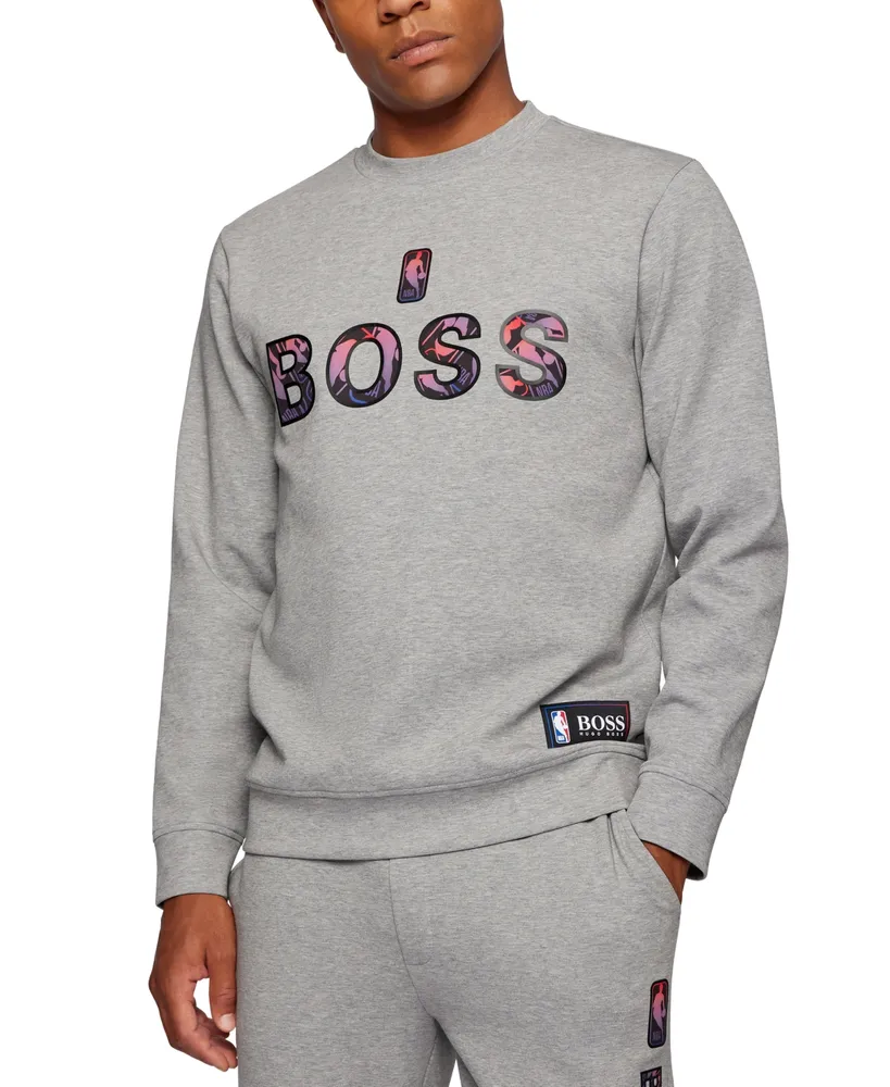 Boss Men's Nba Relaxed-Fit Sweatshirt