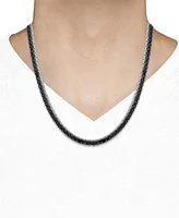 Men's Diamond Link 24" Necklace (2 ct. t.w.) in 10k Gold (Also in Black Diamond)