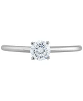 Grown With Love Igi Certified Lab Diamond Engagement Ring (1/2 ct. t.w.) 14k White or Yellow Gold