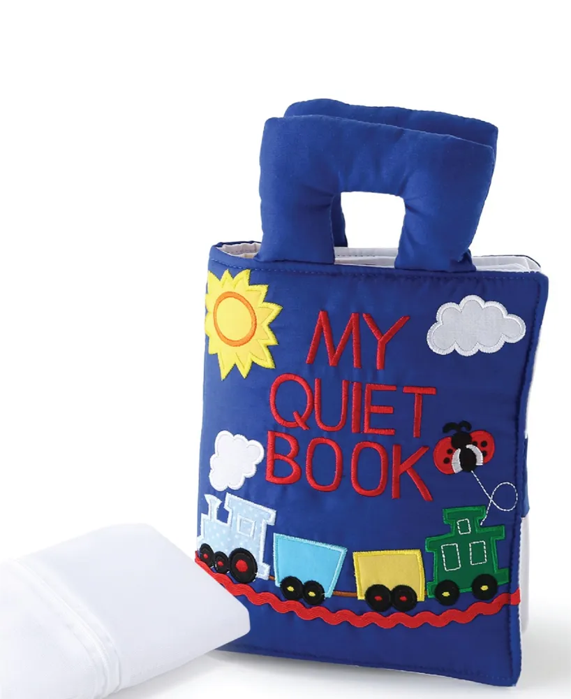 The Peanutshell Quiet Book Blue